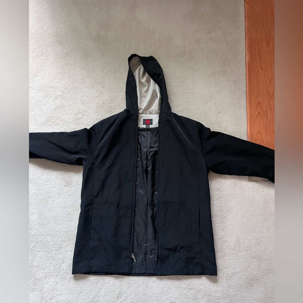 Gallery Black Hooded Jacket